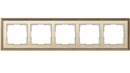 Рамки — Рамка Werkel WL77-Frame-05 (золото/белый) купить в 
