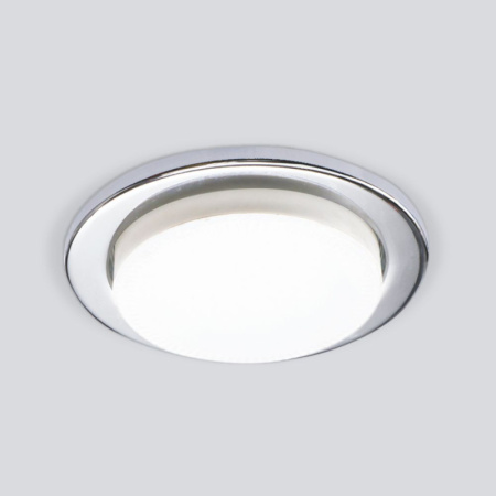 Встраиваемые точечные светильники — Встраиваемый светильник Elektrostandard 1035 GX53 CH хром купить в 