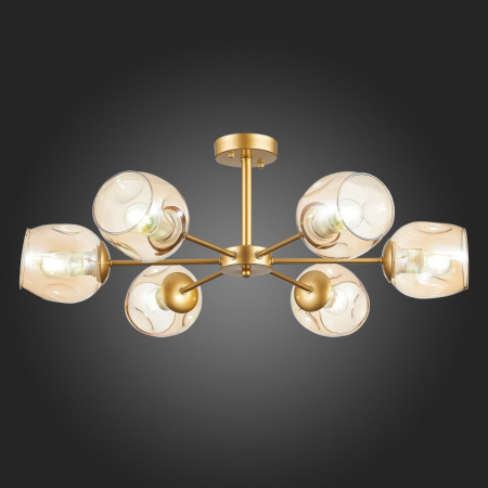 Люстры на штанге — Люстра на штанге Evoluce SLE155412-06 купить в 