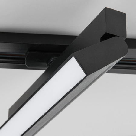 Трековые светильники — Светильник на шине Elektrostandard Arda Черный 20W 4200K (85016/01) однофазный купить в 