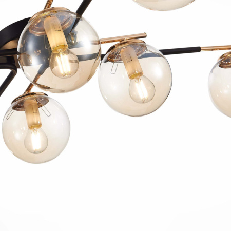 Люстры накладные — Накладная люстра Evoluce SLE106902-08 купить в 