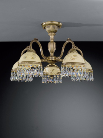 Люстры на штанге — Люстра на штанге Reccagni Angelo PL 6226/5 купить в 