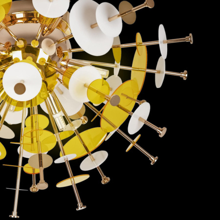 Люстры накладные — Накладная люстра LOFT IT 10137/600C Gold купить в 