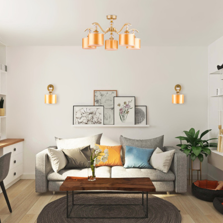 Настенные бра — Бра Eurosvet 60070/1 перламутровое золото купить в 