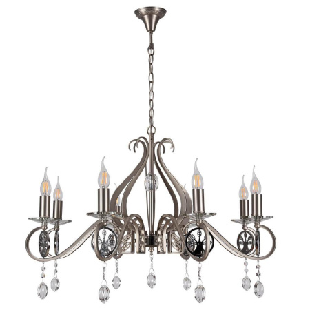 Люстры подвесные — Подвесная люстра Lumien Hall Ауэрель 2031/8H-SNCR-CL купить в 