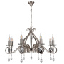 Люстры подвесные — Подвесная люстра Lumien Hall Ауэрель 2031/8H-SNCR-CL купить в 