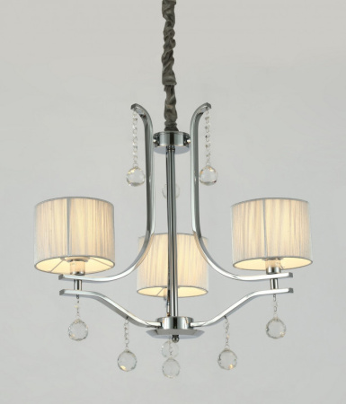 Люстры подвесные — Подвесная люстра Lumina Deco LDP 8443-3 CHR купить в 