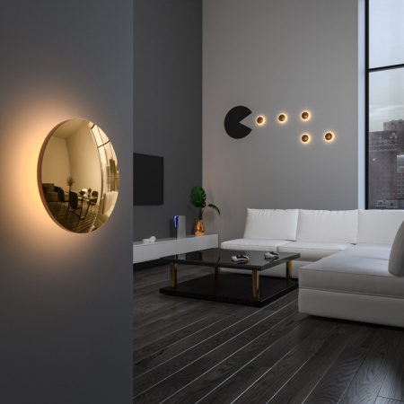 Настенные бра — Бра Elektrostandard Mini Disc золото (MRL LED 1126) купить в 