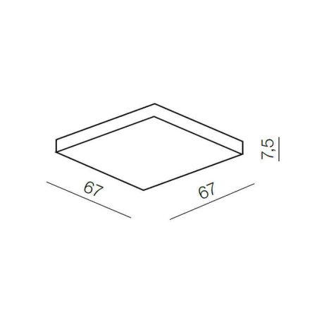 Накладные светильники — Накладной светильник Azzardo Piso 67 AZ0756 купить в 