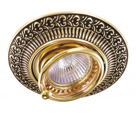 Встраиваемые точечные светильники — Встраиваемый светильник Novotech 370017 купить в 