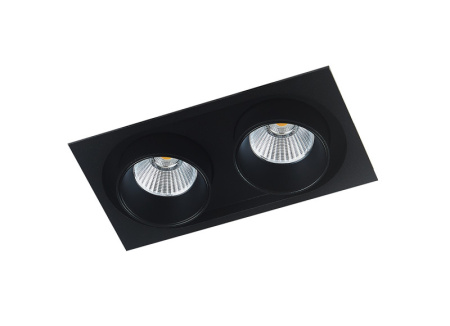 Встраиваемые точечные светильники — Встраиваемый светильник Donolux DL20151SQ15W2B купить в 