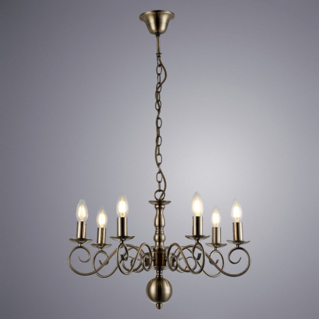 Люстры подвесные — Подвесная люстра ARTE Lamp A1129LM-7AB купить в  Люстры подвесные — Подвесная люстра ARTE Lamp A1129LM-7AB купить в