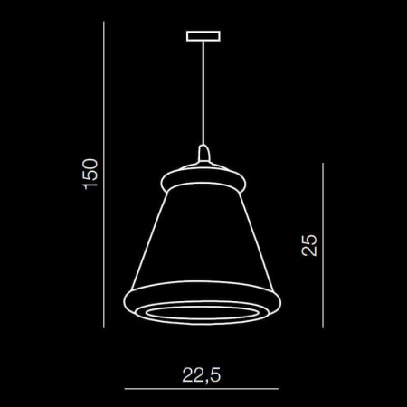 Подвесные светильники — Подвесной светильник Azzardo Ken AZ0453 купить в 
