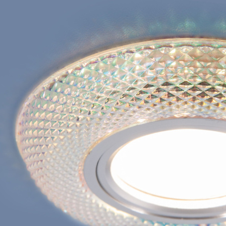 Встраиваемые точечные светильники — Встраиваемый светильник Elektrostandard 2237 MR16 MLT мульти купить в 