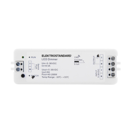 Контроллеры для светодиодных лент — Контроллер Elektrostandard 95005/00 Контроллер 12/24V Dimming для ПДУ RC003 купить в  Контроллеры для светодиодных лент — Контроллер Elektrostandard 95005/00 Контроллер 12/24V Dimming для ПДУ RC003 купить в