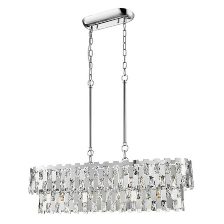 Люстры подвесные — Подвесная люстра Zumaline Anzio P0480-09C-F4AC купить в 