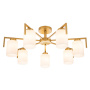 Люстры на штанге — Люстра на штанге Escada 1142/7P Gold купить в 