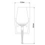 Настенные бра — Бра ARTE Lamp A1722AP-1BA купить в  Настенные бра — Бра ARTE Lamp A1722AP-1BA купить в