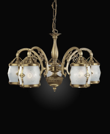 Люстры подвесные — Подвесная люстра Reccagni Angelo L 4020/5 купить в 