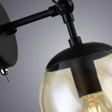 Настенные бра — Бра ARTE Lamp A1664AP-1BK купить в  Настенные бра — Бра ARTE Lamp A1664AP-1BK купить в