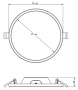 Светильники Downlight — Встраиваемый светодиодный светильник Deko-Light Alya 565322 купить в  Светильники Downlight — Встраиваемый светодиодный светильник Deko-Light Alya 565322 купить в