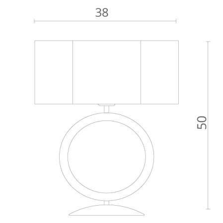 Настольные лампы — Настольная лампа Divinare 4069/02 TL-1 купить в 