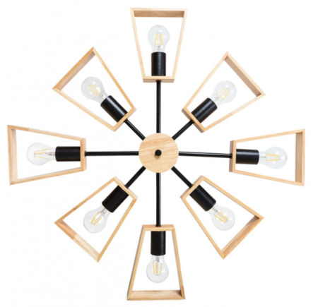 Люстры на штанге — Люстра на штанге ARTE Lamp A8030PL-8BK купить в 