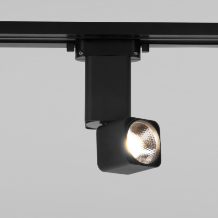 Трековые светильники — Светильник на шине Elektrostandard Cubus чёрный матовый 10W 4200K (85516/01) однофазный купить в 