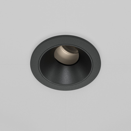 Встраиваемые точечные светильники — Встраиваемый светильник Maytoni Technical DL057-7W4K-B купить в 