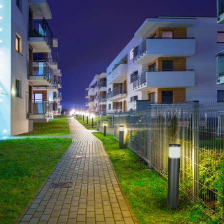 Средние уличные фонари — Садово-парковый светильник Mantra 8108 купить в 