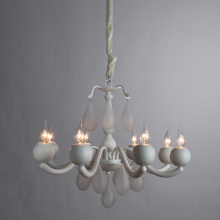 Люстры подвесные — Подвесная люстра ARTE Lamp A3229LM-8WH купить в  Люстры подвесные — Подвесная люстра ARTE Lamp A3229LM-8WH купить в