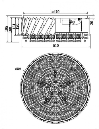 Люстры накладные — Накладная люстра Maytoni MOD017CL-05BS купить в  Люстры накладные — Накладная люстра Maytoni MOD017CL-05BS купить в