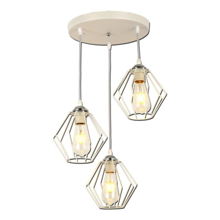 Люстры подвесные — Подвесная люстра IMEX MD.3099-3-P WH+CH купить в 