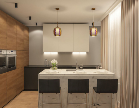 Подвесные светильники — Подвесной светильник Maytoni MOD001PL-01CFL купить в 