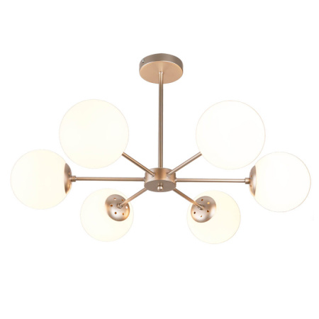 Люстры на штанге — Люстра на штанге Escada 2110/6P Nickel купить в 