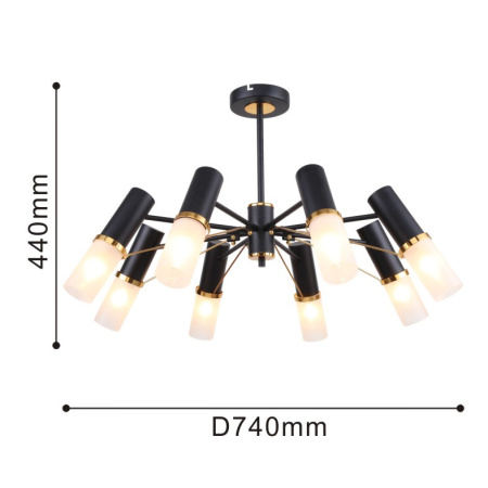 Люстры на штанге — Люстра на штанге F-Promo 2558-8P купить в  Люстры на штанге — Люстра на штанге F-Promo 2558-8P купить в