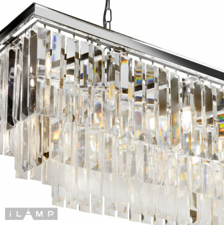 Люстры каскадные — Каскадная люстра iLamp 6118-1200 CR купить в  Люстры каскадные — Каскадная люстра iLamp 6118-1200 CR купить в