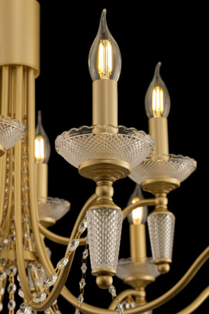 Люстры подвесные — Подвесная люстра Freya FR2009PL-12G купить в 