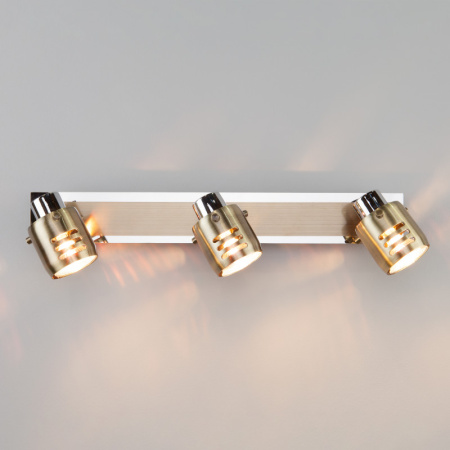 Споты — Спот Eurosvet 23463/3 хром/античная бронза купить в 