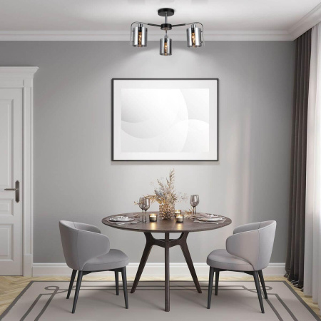 Люстры на штанге — Потолочная люстра Escada Elegant 671/3P Chrome купить в  Люстры на штанге — Потолочная люстра Escada Elegant 671/3P Chrome купить в