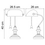 Настольные лампы — Настольная лампа ARTE Lamp A2492LT-1AB купить в  Настольные лампы — Настольная лампа ARTE Lamp A2492LT-1AB купить в
