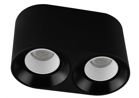 Накладные точечные светильники — Накладной светильник Denkirs DK3096-BK+WH купить в 