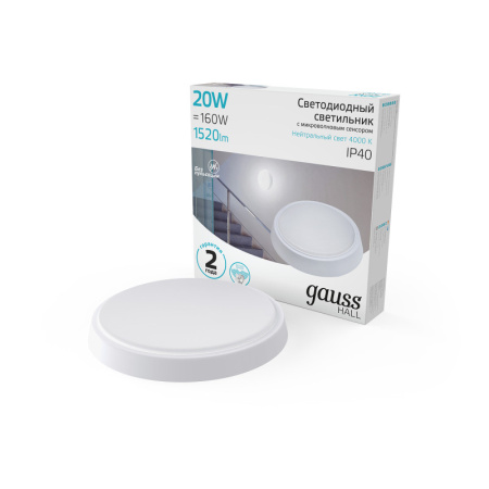 Офисные светильники — Офисный светильник Gauss 193411220-S купить в  Офисные светильники — Офисный светильник Gauss 193411220-S купить в