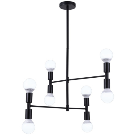 Люстры на штанге — Люстра на штанге Natali Kovaltseva LOFT LUX 75129/8C BLACK купить в  Люстры на штанге — Люстра на штанге Natali Kovaltseva LOFT LUX 75129/8C BLACK купить в