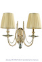 Настенные бра — Бра Crystal Lux VICTORIA AP2 GOLD/AMBER купить в 