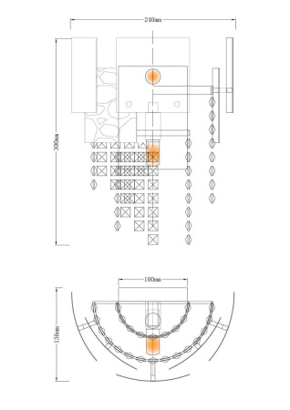 Настенные бра — Настенный светильник Moderli Olly V8011-2W купить в  Настенные бра — Настенный светильник Moderli Olly V8011-2W купить в