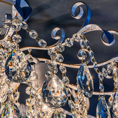 Люстры на штанге — Потолочная люстра Escada Kelly 1123/6PL купить в 