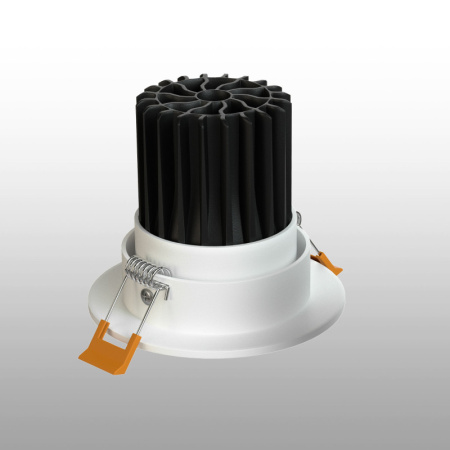 Встраиваемые точечные светильники — Встраиваемый светильник Elektrostandard 25094/LED 7W 4000K белый купить в 