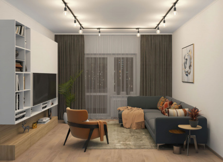 Трековые светильники — Светильник на шине Denkirs DK6207-BK купить в 