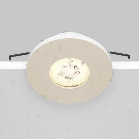 Влагозащищенные точечные светильники — Влагозащищенный светильник Maytoni Technical DL083-01-GU10-RD-W купить в 